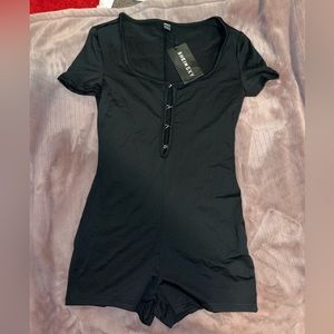 black bodysuit